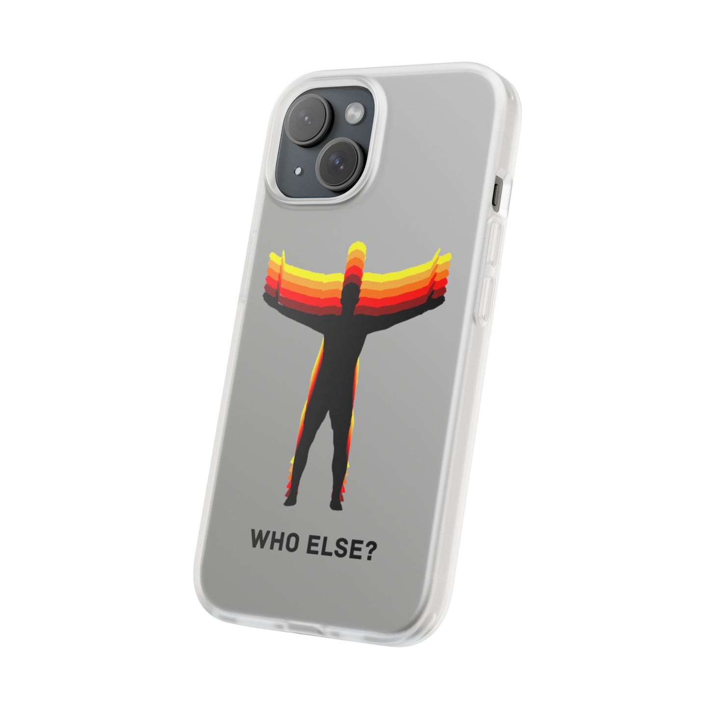 Exclusive Bellingham 'Who Else' Football Phone Case, Premium Flexi Case, Phone Protective Cover Compatible with iPhone Series