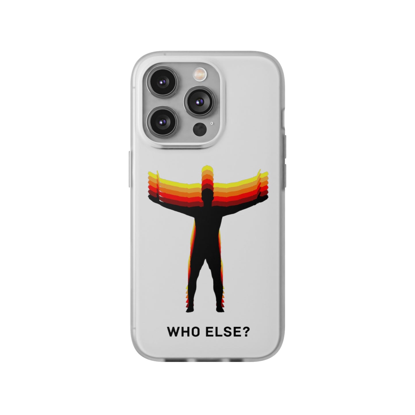 Exclusive Bellingham 'Who Else' Football Phone Case, Premium Flexi Case, Phone Protective Cover Compatible with iPhone Series