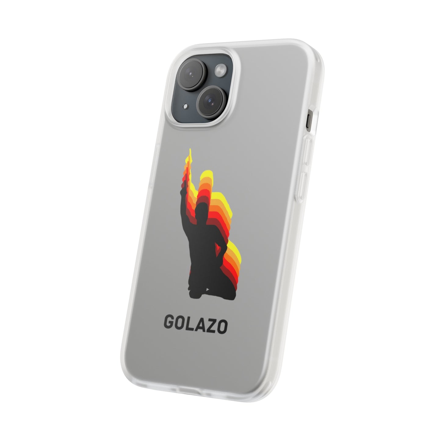 Exclusive Vini Jr 'Golazo' Football Phone Case, Premium Flexi Case, Phone Protective Cover Compatible with iPhone Series