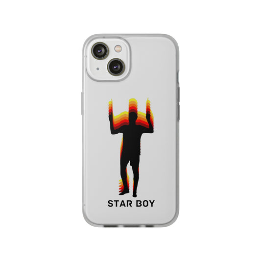 Exclusive Saka 'Star Boy' Football Phone Case, Premium Flexi Case, Phone Protective Cover Compatible with iPhone Series