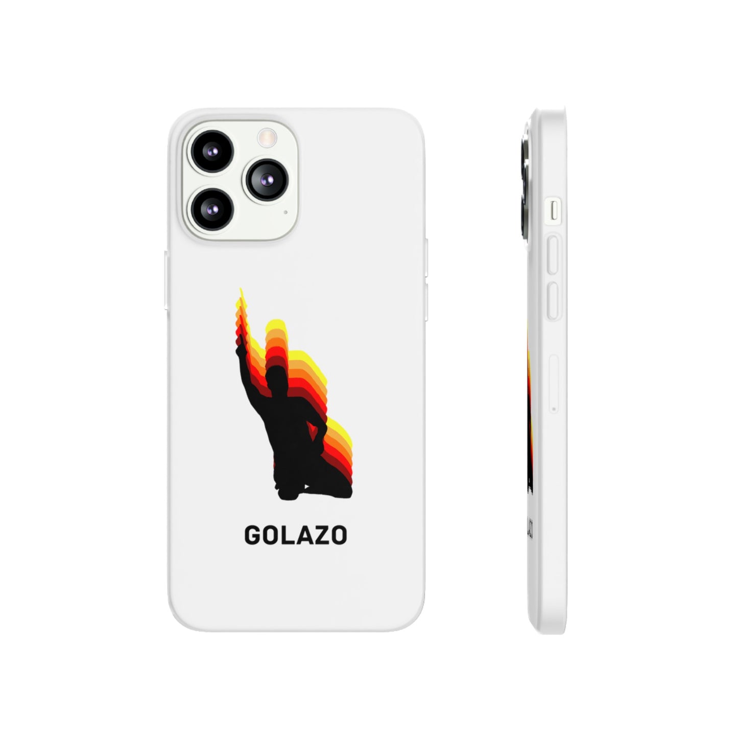 Exclusive Vini Jr 'Golazo' Football Phone Case, Premium Flexi Case, Phone Protective Cover Compatible with iPhone Series