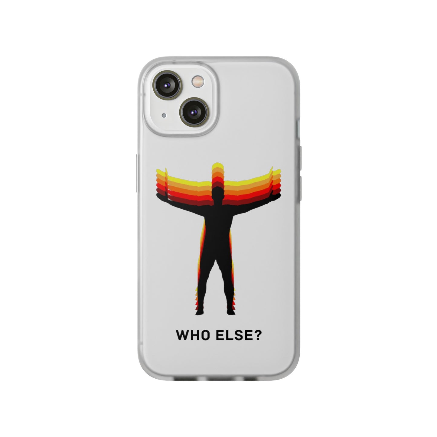 Exclusive Bellingham 'Who Else' Football Phone Case, Premium Flexi Case, Phone Protective Cover Compatible with iPhone Series